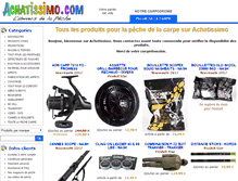 Tablet Screenshot of achatissimo.com